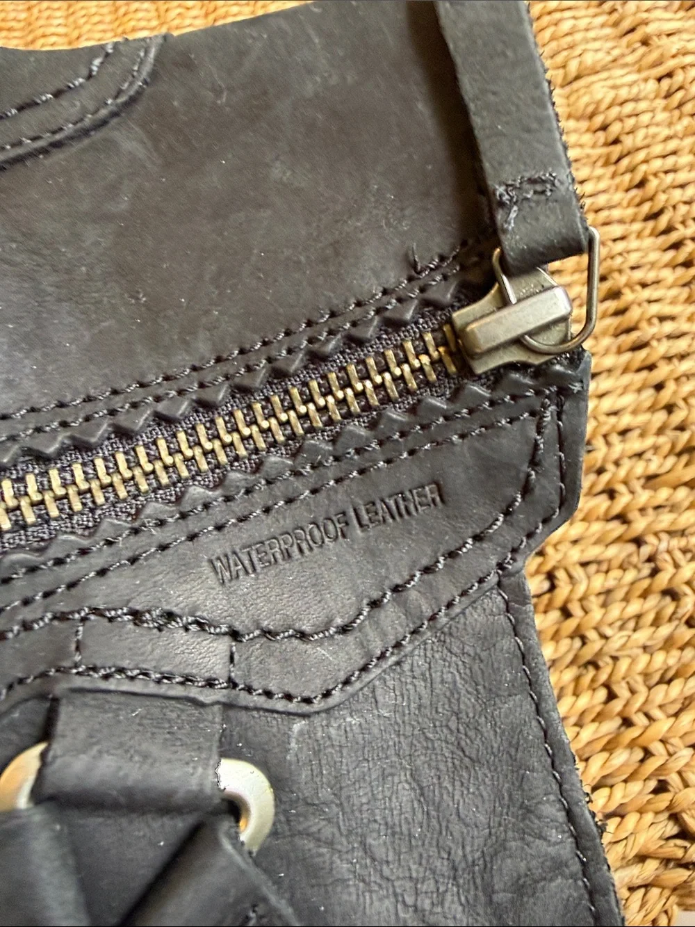 TOMS Black Leather Ankle Boots for Women